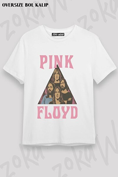 ZOKAWEAR Μπλουζάκι Unisex Loose Fit με στάμπα Pink Floyd v5