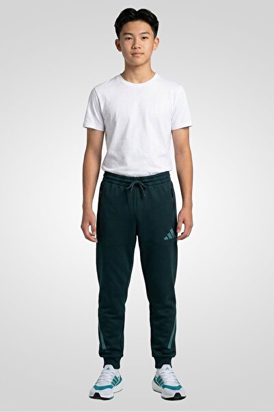 adidas Kids Boy Sportswear Fit Training Sweatpants, Green