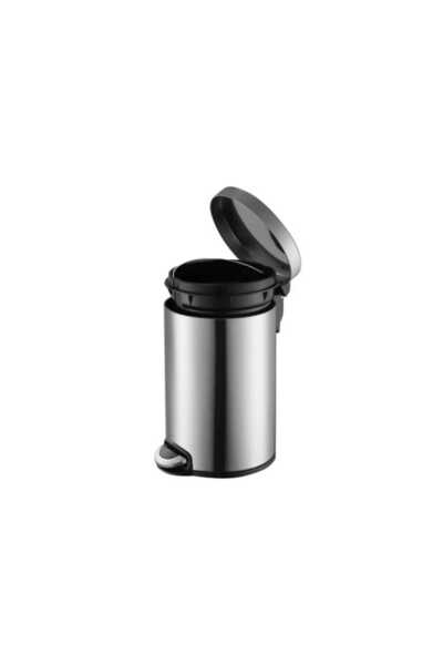 EKO Coș de gunoi cu pedală, EKO, Serene, 12 litri, 1 compartiment, inox