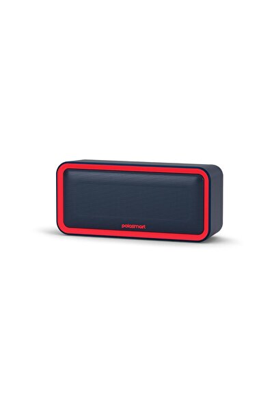 Polosmart FS96 Şarjlı Kablosuz Bluetooth Dual Bağlantı Hoparlör Speaker Kırmızı
