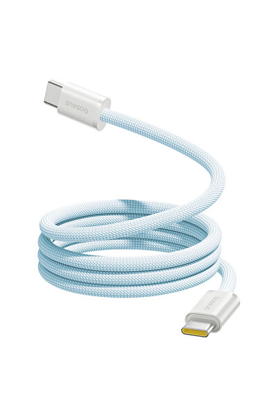 Baseus Cablu magnetic USB-C la USB-C Dynamic 4 Pro 100W 1m Albastru