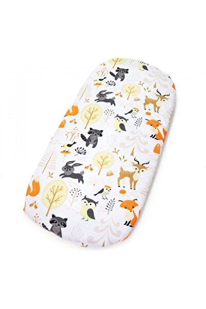 Kersten Cearceaf cu banda elastica pentru copii Kerstin Forest Friends, 100% ...