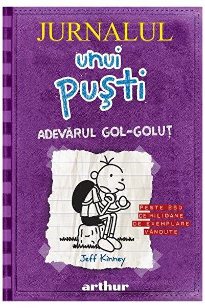 Editura Art Diary of a Wimpy Kid 5. The Ugly Truth, Jeff Kinney - Art Publish...