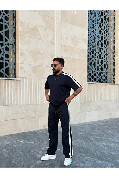 PEERLESS STORE Hasır Şerit Detaylı Eşofman Takımı