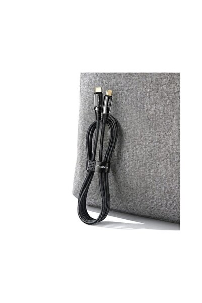 Mcdodo Cablu Type-C la Type-C Super Încărcare Negru (1.2m, 100W)