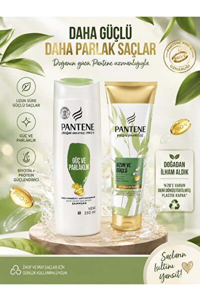 Pantene ZAYIF VE MAT SAÇLAR İÇİN İKİLİ SET