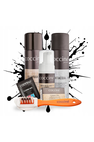 Coccine Kit de curatare si restaurare a culorii pantofilor din piele intoarsa...