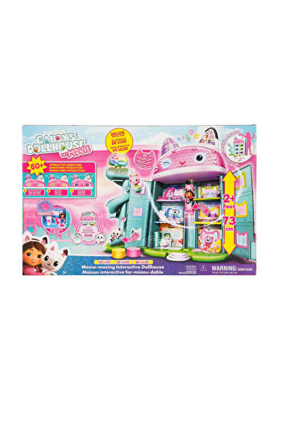 Sunman Gabby’s Dollhouse Sesli ve Işıklı İnteraktif Oyun Evi 73 cm