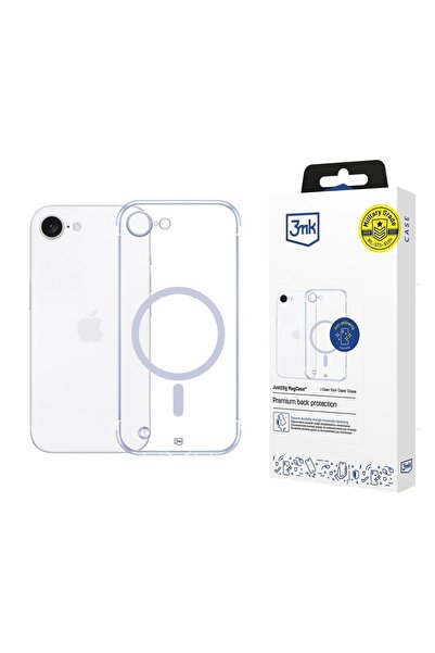 3MK Just20g MagCase Clear pentru iPhone 16e, Husă de protecție ușoară