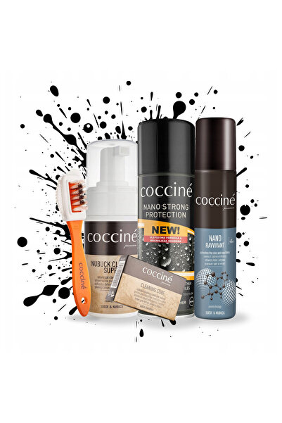 Coccine Kit de curatare, Coccine, 5 in 1, 100 ml, 230 ml, pentru ingrijirea s...