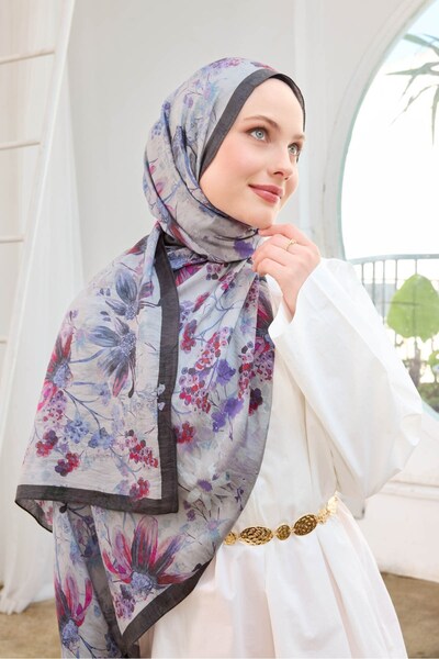 Silk Home Urban Hours Botanical Candy Pink Mayda Shawl