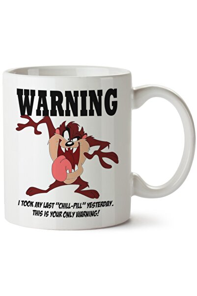 ET ERTAPASSAGE original creative designs Tasmanian Devil Printed Porcelain Mu...