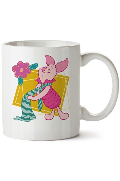 ET ERTAPASSAGE original creative designs Piglet Printed Porcelain Mug, Machin...