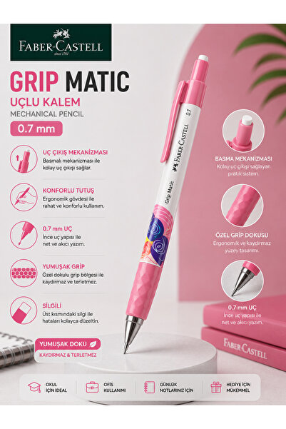 Faber Castell Faber-Castell Matic 0.7 Uçlu Kalem Özel Koleksiyon Serisi | Sil...