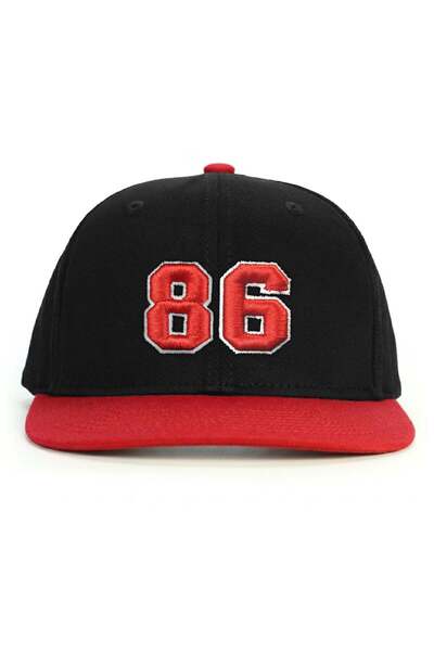 PataCute Number 86 (Embossed) Snapback Hat