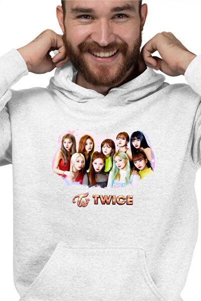 OEM Ανδρικό Φούτερ με κουκούλα Twice Jihyo K-pop Εμπορεύματα
