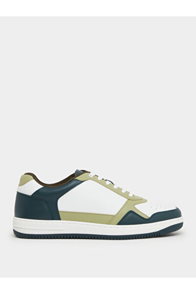 Styli Men Trendy Color Block Sneakers