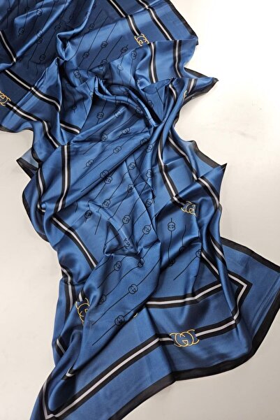 shalya scrafs Line Pattern Modern Voile Silk Shawl Accessory Shoulder Shawl F...