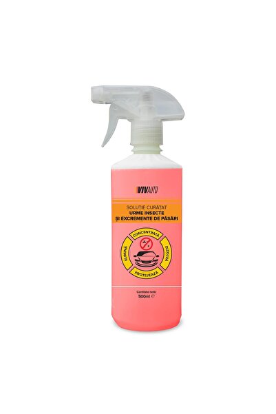 vgt Solutie curatat urme de insecte si gainat de pasari VivAuto, 500ml