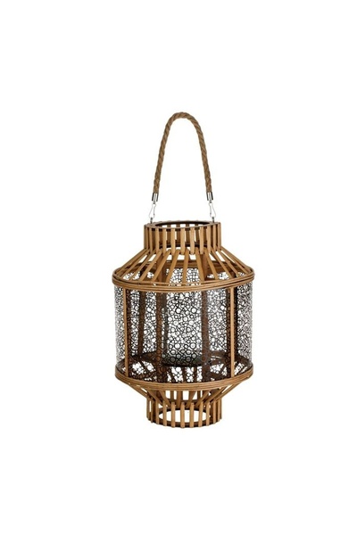 OEM Felinar Decorativ Decorativ cu Mâner Maro, Lumină Ambientală pentru Teras...