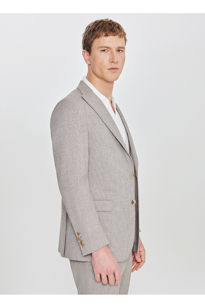 ALTINYILDIZ CLASSICS Açık Kahve Erkek Slim Fit Takım Elbise ACE030262233