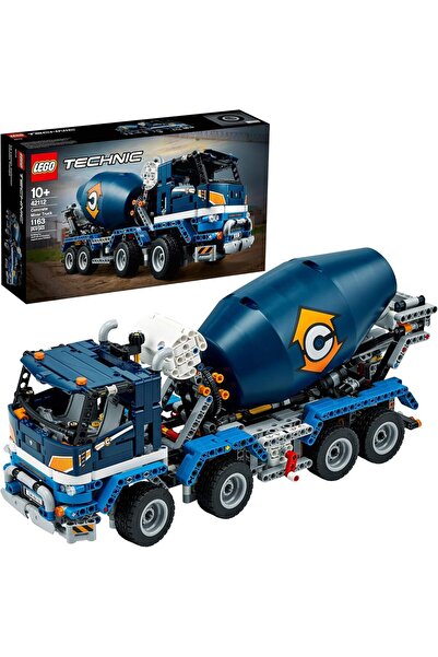 LEGO Technic Concrete Mixer Truck 42112 Building Kit, Kids Will Love Bringing...