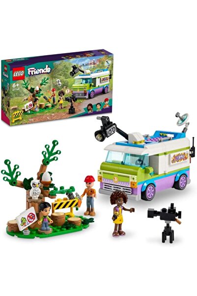 LEGO 41749 Friends Newsroom Van, Animal Rescue Playset, Pretend to Film and R...