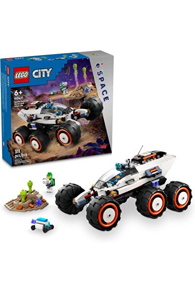 LEGO لعبة استكشاف الفضاء للأطفال، هدية فضائية للأولاد والبنات من سن 6 سنوات ف...