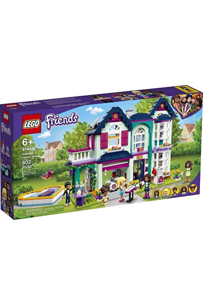 LEGO Friends Andrea's Family House 41449 Building Kit; Mini-Doll Playset is G...