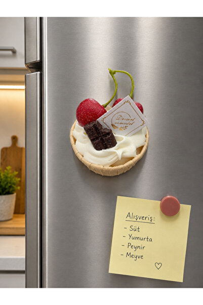MARS KIRTASİYE VE OYUNCAK Dekoratif Pasta Magnet Buzdolabı Süsü