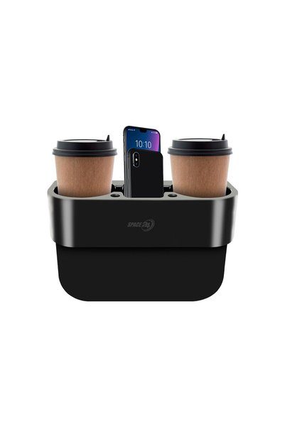 Space24 Sp108 In-Car 2-Cup Holder Black