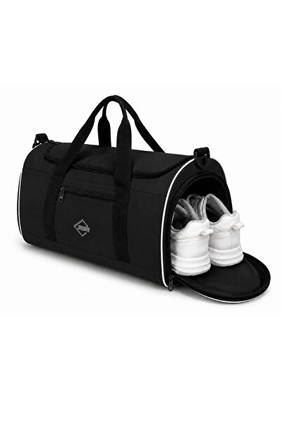 Strong Large Suitcase with Front Pocket and Shoe Compartment, Travel Gym Fitn...