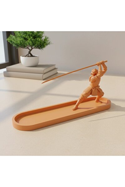 OEM Suport Bețișoare Parfumate Decorativ Samurai Imprimat 3D
