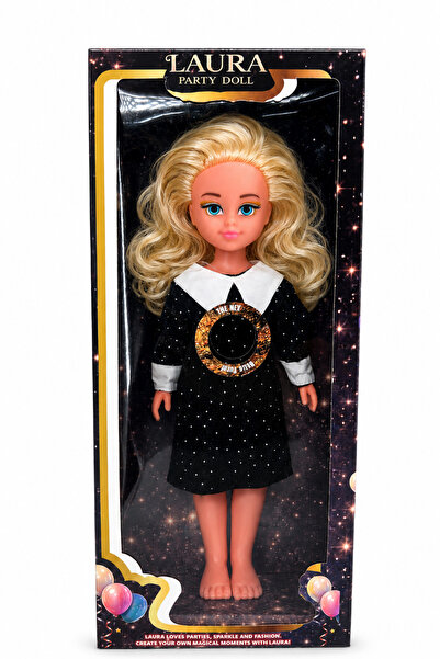 Toyx Laura Party Girl Parti Bebek 45 cm Sesli ve Şarkı Söyleyen Oyuncak Bebek