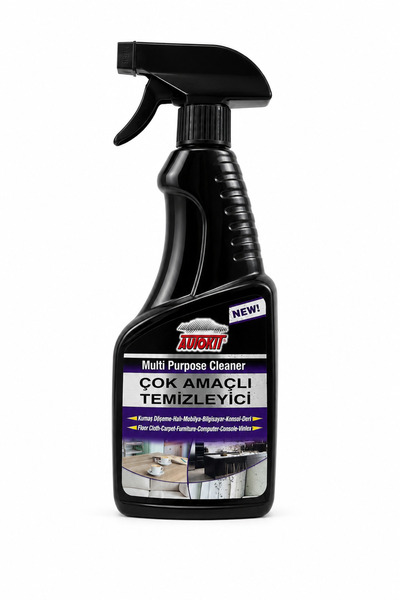 Autokit çok amaçlı temizleyici sprey 500 ml koltuk halı döşeme deri temizleyici