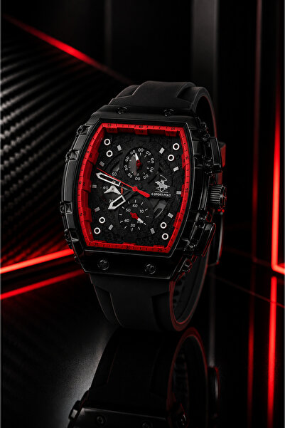 G Sport POLO Luxury Silicone Cord Sweat-Proof Men's Wristwatch (Makes Sure It...
