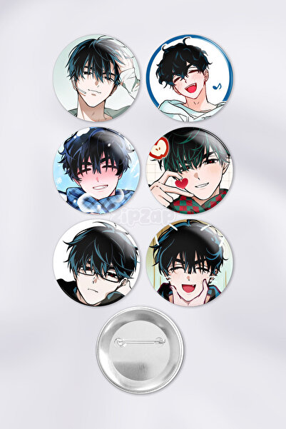 Alien Stage Ivan Bag Ornament Badge Pin Button Badge Set (6 Pieces)
