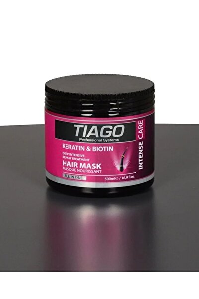 GenelTedarik Tiago KERATIN &BIOTIN HAIR MASK 500 ML (YIPRANMIŞ VE HASAR GÖRMÜ...