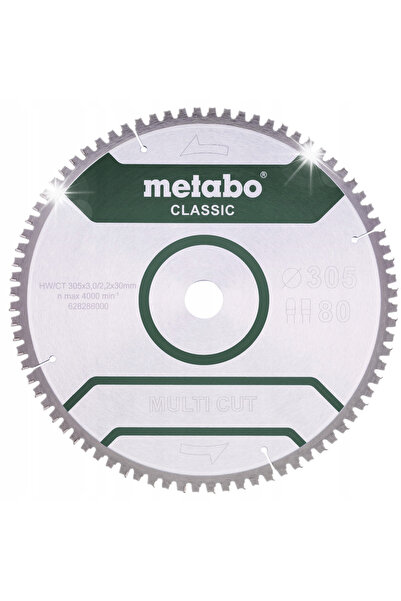 METABOLİCA Disc abraziv Multi Cut Classic 305*30MM Z80. 628286000 METABO
