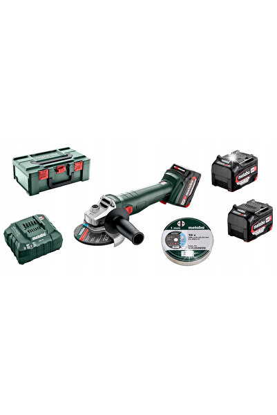 METABOLİCA Polizor unghiular cu acumulator 125mm 18V 9-125 2*5.2Ah 602249650 ...