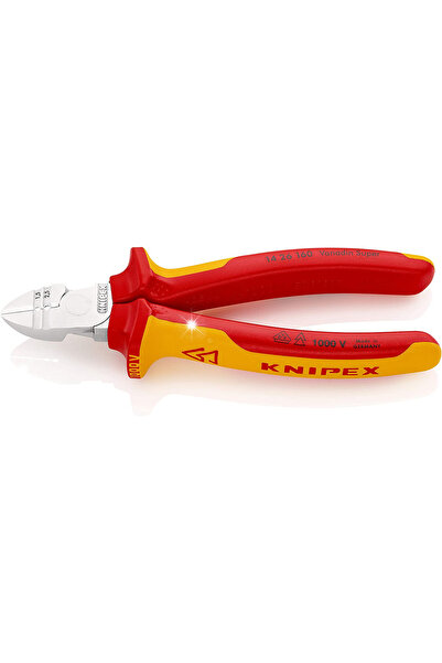 Knipex Clești pentru izolație cu tăiere laterală 14 26 160