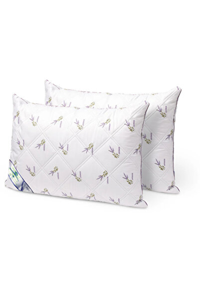 Home Still SET 2 LAVENDER QUILTED PILLOWS 50x70 CM