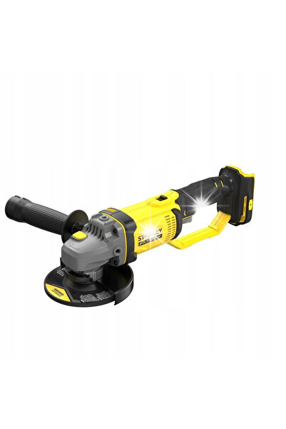 STANLEY SINCE 1913 STANLEY Polizor unghiular cu acumulator 125MM V20 18V 0*AH