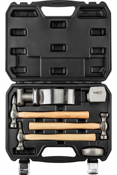 NEO Tools SET DE CIOCANE NEO PENTRU TABLĂ METALICĂ, SCULE DE MÂNĂ, 7 BUCĂȚI 1...
