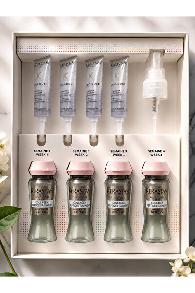 Kerastase فوسيو-دوز هوم لاب سيكا فايبر علاج مقوي ومضاد للتساقط للشعر الهش وال...