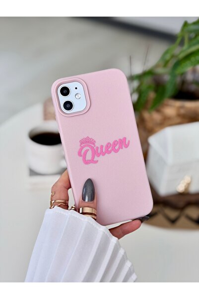 Go Aksesuar Iphone 11 Uyumlu QUEEN Tasarımlı Baskılı Esnek Silikon Kılıf