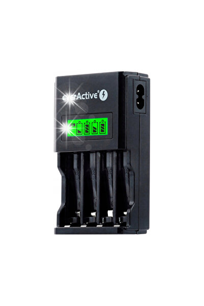 everActive Încărcător procesorizat pentru baterii AA/AAA NC-450 LCD