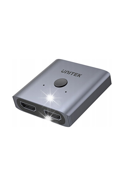 Unitek Comutator HDMI2.0 4K bidirecțional 2-la-1 splitter
