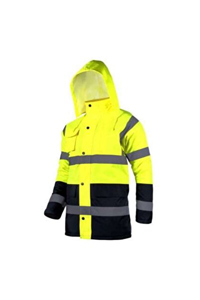 Lahti Pro Jacheta Reflectorizanta Captusita / Verde - Xl