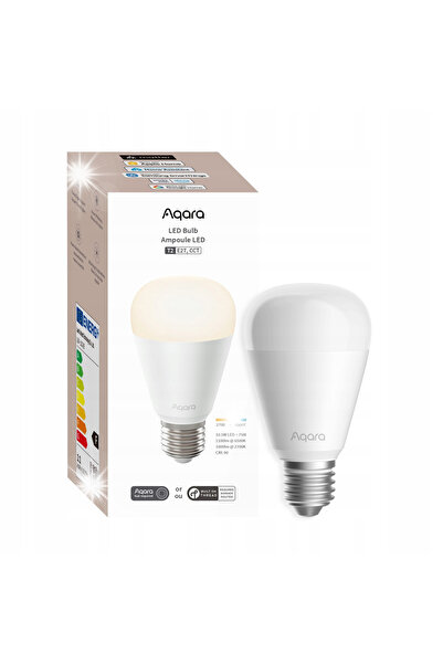 Aqara Bec LED T2 CCT E27 |   Bec LED |   Thread, Zigbee, Bluetooth, 950lm,